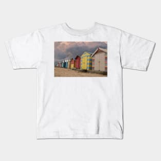 Brighton Beach Huts Kids T-Shirt